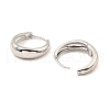 Brass Hoop Earrings EJEW-I289-08P-2