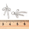 Rack Plating Brass Clear Cubic Zirconia Pendants KK-M293-16P-3
