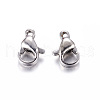 304 Stainless Steel Lobster Claw Clasps X-STAS-AB10-2