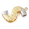 Brass Pendants PALLOY-S036-01G-S-2