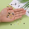 Brass Flower Bead Caps X-KK-O043-02-5