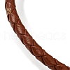 Leather Braided Cord Bracelets BJEW-G675-06G-10-2