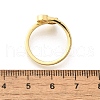 Brass Cuff Rings for Women RJEW-U044-D-5