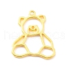 Alloy Open Back Bezel Pendants FIND-B005-13G-2