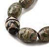 Tibetan Style dZi Beads Strands G-S389-A09-4