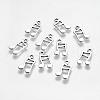 Tibetan Style Pendants X-TIBEP-R169-AS-LF-1