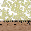 6/0 Imitation Jade Glass Seed Beads SEED-N004-006-08-6