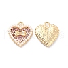 Alloy Rhinestone Pendants ALRI-E006-02LG-02-1