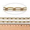 Ion Plating(IP) 304 Stainless Steel Rectangle Link Chains CHS-S012-26G-B-2