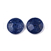 Natural Dyed Lapis Lazuli Connector Charms G-N326-149C-1