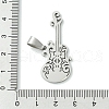 Non-Tarnish 201 Stainless Steel Pendants STAS-U003-18P-3