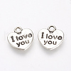 Tibetan Style Alloy Pendants TIBE-S303-20AS-NR-1