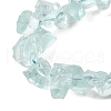 Imitation Aquamarine Glass  Beads Strands G-S386-B08-4