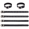 Flat PU Imitation Leather Cord Bracelets for Women Men BJEW-WH0020-70B-1