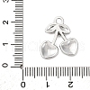 Cherry Alloy Pendants PALLOY-S051-01E-P-3