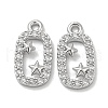 Brass Micro Pave Cubic Zirconia Pendant KK-H460-07P-1