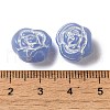 Opaque Lampwork Beads LAMP-P065-02B-17-3