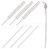 SUNNYCLUE 16pcs 2 style Brass Rhinestone Cup Chain Big Pendants KK-SC0003-21S-1