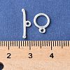Eco-friendly Brass Toggle Clasps KK-D082-05S-A-4