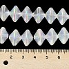 Electroplate Glass Beads Strands EGLA-G038-01A-HR03-4