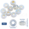 SUNNYCLUE 16Pcs Opalite European Beads G-SC0003-03A-2