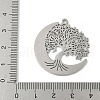 304 Stainless Steel Pendants STAS-V016-10P-3