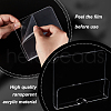 Transparent Plastic Wall Mounted Display Stands ODIS-WH0030-125-4