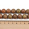 Natural Unakite Beads Strands G-F792-C06-02-5