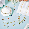 12Pcs 12 Colors Brass Micro Pave Cubic Zirconia Charms FIND-TA0005-61-7