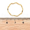 304 Stainless Steel Wave Finger Rings RJEW-I110-01G-5