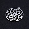 201 Stainless Steel Pendants STAS-Q201-JN348-1-2