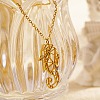 Stainless Steel Origami Seahorse Pendant Necklace RP6036-1-1
