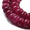 Natural White Jade Beads Strands G-E507-01R-4