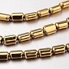 Electroplate Non-magnetic Synthetic Hematite Bead Strands G-F300-01B-03-1