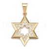 304 Stainless Steel Pendants STAS-K214-08G-1