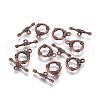 Tibetan Style Alloy Toggle Clasps PALLOY-L214-11R-NF-1