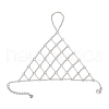 Brass Cable Chains Ring Bracelets for Women BJEW-JB11580-02-2