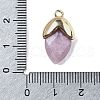 Natural Lepidolite Pendants G-U019-03A-03-3