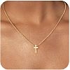 Cross Stainless Steel Pendant Necklaces FS-WG7D720-02-1