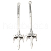 Tibetan Style Alloy Big Pendants FIND-G078-33E-AS-1