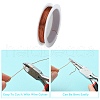 Round Copper Jewelry Wire CWIR-S002-0.5mm-M-5