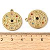 Ion Plating(IP) 304 Stainless Steel Pendants STAS-I306-07B-G-3