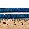 Electroplated Non-magnetic Synthetic Hematite Beads Strands G-C106-B01-07B-4