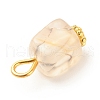 Natural Agate Pendants PALLOY-JF01586-04-4