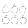 Rack Plating Brass Bracelets for Women BJEW-K244-08P-1