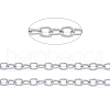 Tarnish Resistant 304 Stainless Steel Cable Chains CHS-F011-02A-P-1