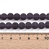 Transparent Glass Beads Strands GLAA-T032-T8mm-MD03-4