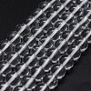 Natural Quartz Crystal Beads Strands G-K285-04-8mm-1