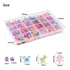 476Pcs 24 Style Transparent Acrylic Beads TACR-YW0001-28-3