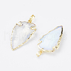 Opalite Pointed Pendants G-E564-04A-G-1